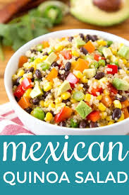 Mexican Quinoa Salad Jalapeno Vinaigrette Cooking On The Front Burner Recipe Mexican Quinoa Salad Mexican Quinoa Quinoa Salad