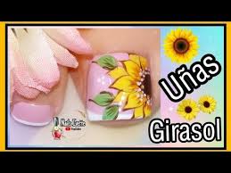 (cinnamomum zeylanicum) aunque pueden utilizarse para los hongos de las uñas de las manos, las propiedades fungicidas de. Decoracion De Unas Pie Girasol Youtube Unas Decoradas Con Girasoles Unas Manos Y Pies Disenos De Unas Pies