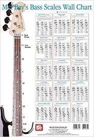 Buy Bass Scales Wall Chart Book Online At Low Prices In