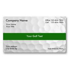 Golf Business Cards Zazzle Com In 2021 Cool Business Cards Business Business Cards