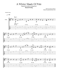 A Whiter Shade Of Pale Fingerstyle Tab Fingerstyle Guitar Cover By Hansel Pethig Guitar Pr Fingerstyle Guitar Guitar Tabs Acoustic Guitar Chords And Lyrics