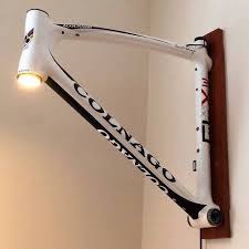 Bike Frame Wall Lamp Beleuchtungsideen Fahrradraum Fahrradkunst