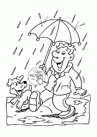 We hope you and your child had fun with these free printable rain coloring pages! Fall Rain Coloring Pages For Kids Seasons Printables Free Wuppsy Com Witch Coloring Pages Fall Coloring Pages Coloring Pages