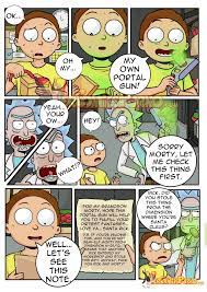 Rick and morty hentai comic