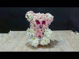 Maybe you would like to learn more about one of these? How To Make Teddy Bear From Flowers Youtube