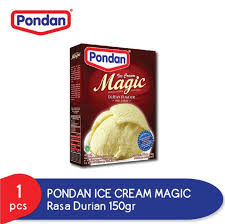 Cara membuat ice cream simple hanya 3 bahan ice cream pondan magic. Jual Pondan Ice Cream Magic Rasa Durian 150 Gr Online April 2021 Blibli