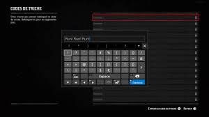 Open the settings menu then press triangle to open the cheats list then triangle again to enter the password. Maj Guide Red Dead Redemption 2 Tous Les Codes De Triche Cheat Codes Actualites Jeuxvideo Com