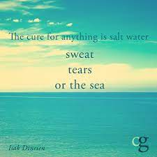 Our #quoteoftheday salt water cures everything :)pic.twitter.com/lx12ytqygh. Quotes About Sea Cure Quotesgram
