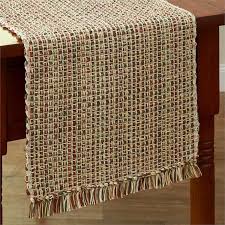 Spice Tweed Table Runner 13 X 54 Table Runners Table Top Decor Patterned Napkins