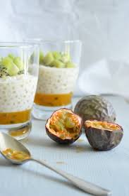 Le Mariage Des Perles Du Japon Au Lait De Coco Avec La Gelee Fruits De La Passion Vous Transportera Immediatement En Recettes De Cuisine Recette Perle Du Japon