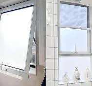 Privacy Frosted Glass Toilet Awning Window with Insect Screen