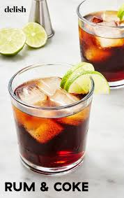 Learn This Easy Ratio For A Perfect Rum Coke Recipe Coke Recipes Refreshing Rum Cocktails Recipes