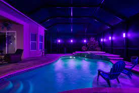 Pool Cage Lights Lanai Lighting Lanai Lighting Indoor Pool Design Led House