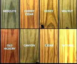 Exterior Wood Stains Color Chart Mceachern Co