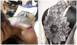 Se acerca el verano y…. Cande Tinelli Hace Escuela Mira El Tremendo Tatuaje Que Se Hizo Una Ex Gran Hermano En La Espalda