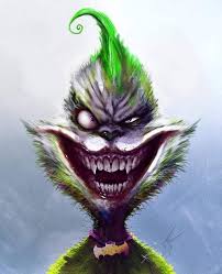 Grinch Joker Art Dark Art Animation Art