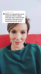 Answer to @angmaca what do you say when your child doesn’t want to go to  the other parents house? #divorce #lawyersoftiktok #parenting #tellmemore