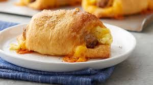 sausage egg and cheese breakfast roll