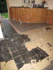 This Fresh Fossil Our Asbestos Adventure What Not To Do When Remodeling Part 4 Asbestos Home Improvement Carpet Tiles Basement