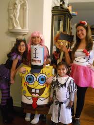 Wearing Sponge Bob S Krusty Krab Hat Spongebob Halloween Costumes Halloween