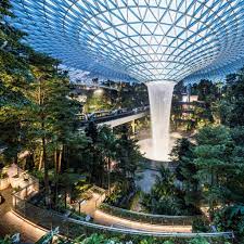 Changi airport serves more than 100 airlines flying to 400 cities in around 100 countries and territories worldwide, as of 20 november 2020. Jewel Changi Airport Dezeen Awards 2020 Longlist