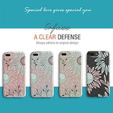 Protect your phone against bumps and scratches. Iphone 8 Plus Case Iphone 7 Plus Case Women Cute Flowers Stunning Spring Daisy Sunflower Floral Pink Blooms Blossom Clear Soft Tpu Rubber Anti Scratch Bumper Case Cover For Iphone 7 8 Plus 5 5 Inch Pricepulse