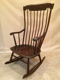 Chair only, cushions not included. Antique Federal Period Boston Style Rocking Chair Hand Made Paint Decorated Bentwood Back Support Spindles High Qua Rocking Chair Chair Rocking Chair Plans