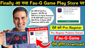 Faug Game Kaise Download Kare How To Download Fau G Game Fauji Game Akshay Kumar Game Faug Youtube
