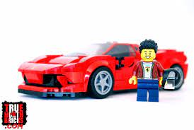 ferrari f8 tributo 76895 review true north bricks ferrari lego speed champions lego photography