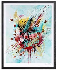 Incredible Street Art Murals By David 'Meggs' Hooke » Design You Trust —  Design Daily Since 2007