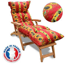 Bain de soleil fabrication francaise. Coussin Bain De Soleil Provencal Rouge Fabrication Francaise Cdiscount Maison