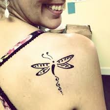 Black And Yellow Dragonfly Canada Dragonfly Tattoo With Henna Dragonfly Tattoos Pinterest Dragonfly Tattoo Design Dragonfly Tattoo Tattoos