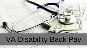 va disability back pay