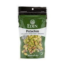 Organic Pistachios Shelled Roasted In 2021 Eden Foods Stuffed Shells Healthy Groceries