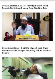 Ceramah Ustaz Azhar Idrus Terkini For Android Apk Download