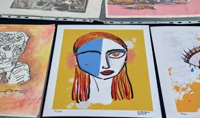 Es Guerrero el estado invitado en el Tianguis de Gráfica La Zurda, en Los  Pinos