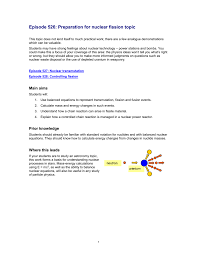 In nuclear fission, nuclei split into lighter nuclei with an accompanying release of multiple neutrons and large amounts of energy. Tap 0 Preparation For Nuclear Fission Topic