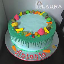 Torta Tema Bing Di Antonio Prima Di Aggiungere I Personaggi Y Torte Bing