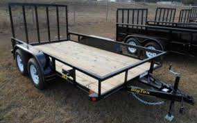 Thinking about getting a small travel trailer? 50la 77 X 14 Tandem Axle Angle Iron Utility Trailer Performance Car Truck In Spencer Ia