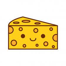 Cartoon Cute Cheese Icon Isolated On White Background Stock Vector Ad Cheese Icon Graphic Design Photography White Background Images Cartoons Vector