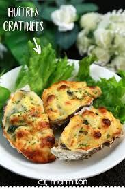 Huitres Gratinees Au Parmesan Recette Recette Huitre Recettes De Cuisine Huitre Gratinee