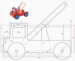fabriquer un trotteur camion de pompier bon sang bois en coloriage nexo knights clay