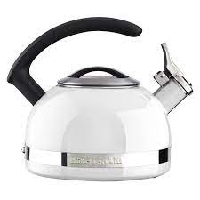 Choose from many types like cordless electric kettle, tea & whistling kettles, corded electric kettle & more. Kitchenaid 2 0 Quart Kettle With C Handle And Trim Band White Kten20cbwh Walmart Com Walmart Com