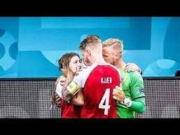 Christian eriksen and his wife have been together for nine years and have two children together. Christian Eriksen S Wife Crying Youtube