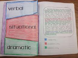Good Idea For Reinforcement Verbal Irony Situational Irony And Dramatic Irony Teaching Literary Elements Situational Irony Reading Workshop