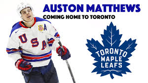 He was ice fishing and got run over by the zamboni! Auston Matthews Highlights Toronto Maple Leafs 2016 Nhl Draft Youtube