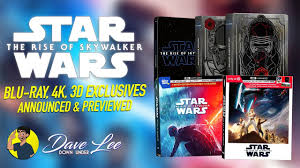 The saga will end, the story lives forever. Star Wars The Rise Of Skywalker Blu Ray 4k 3d Dvd Exclusives Announced Previewed Youtube