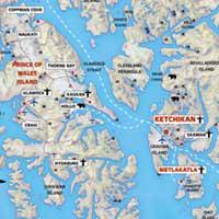 Alaska boroughs and administrative cities Visit Ketchikan Alaska Ketchikan Maps