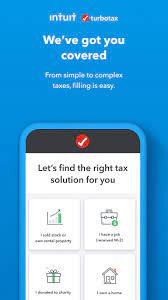 Turbotax tax return app software apk download : Turbotax File Tax Return Max Refund Guaranteed Apps On Google Play