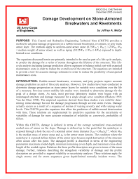 I hope this helped you all understand how damage is calculated and hopefully you can figure out what your damage will be like after your next milestone. Pdf Damage Development On Stone Armored Breakwaters And Revetments